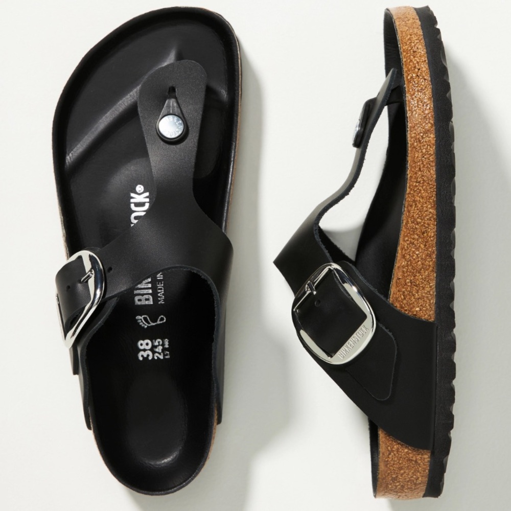 NWT BIRKENSTOCK BIG BUCKLE Gizeh!